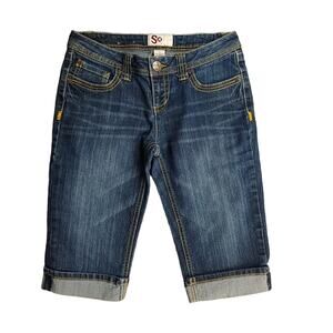 So Bermuda Jean Shorts Size 5